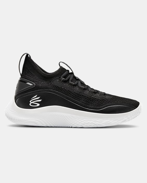 Curry Flow 8 Basketball Shoes, Black, pdpMainDesktop image number 0